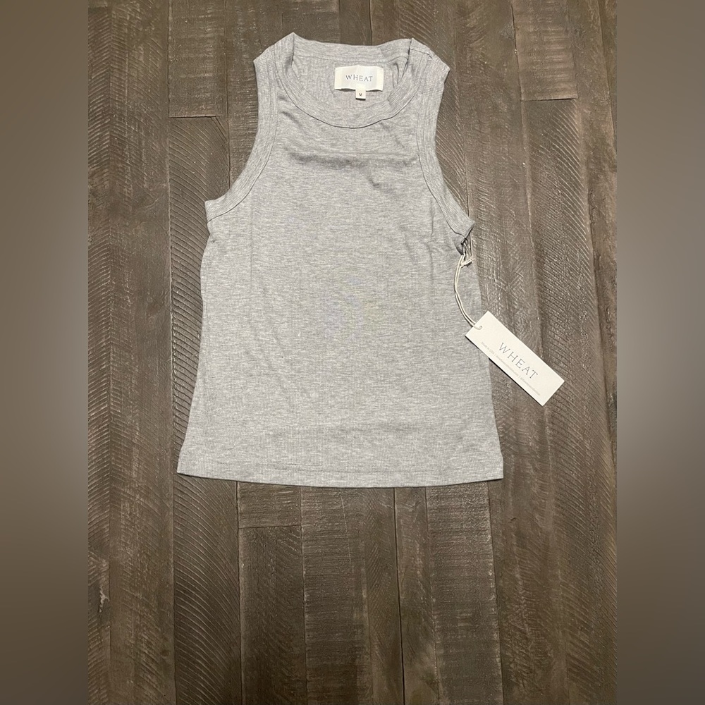 WHEAT KNOXVILLE RIBBED TANK